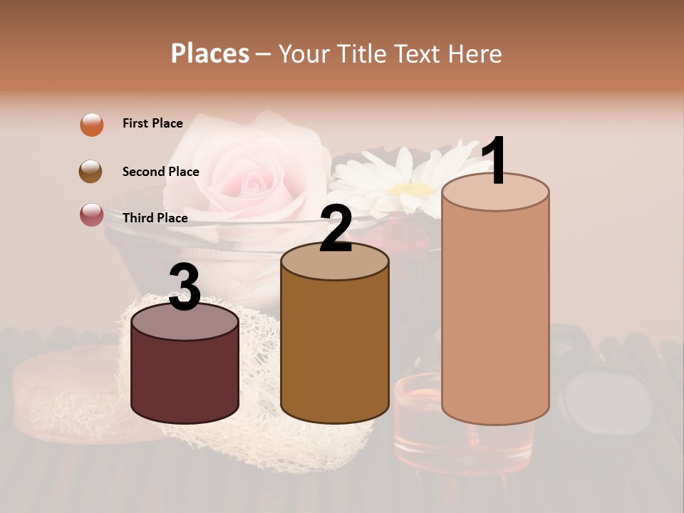 Candle Red Isolated PowerPoint Template