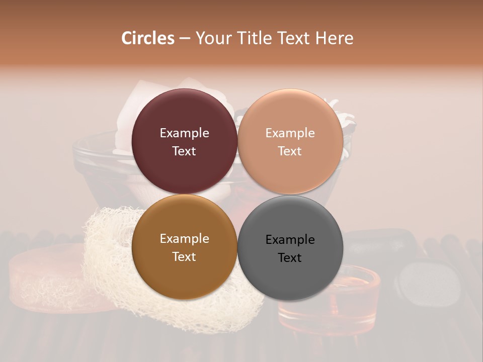 Candle Red Isolated PowerPoint Template