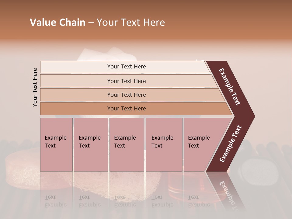 Candle Red Isolated PowerPoint Template