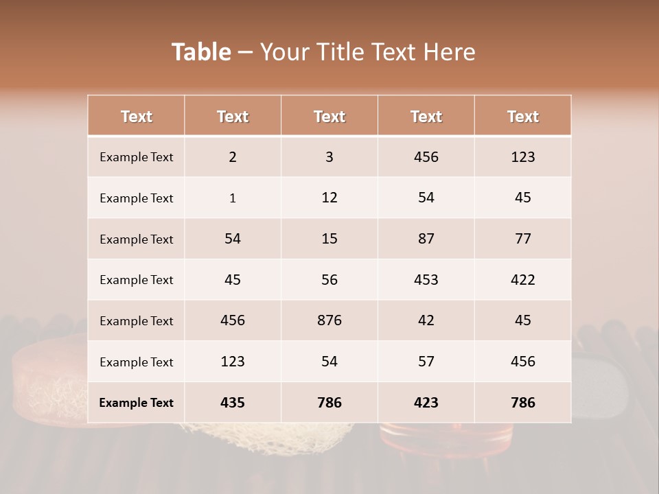 Candle Red Isolated PowerPoint Template