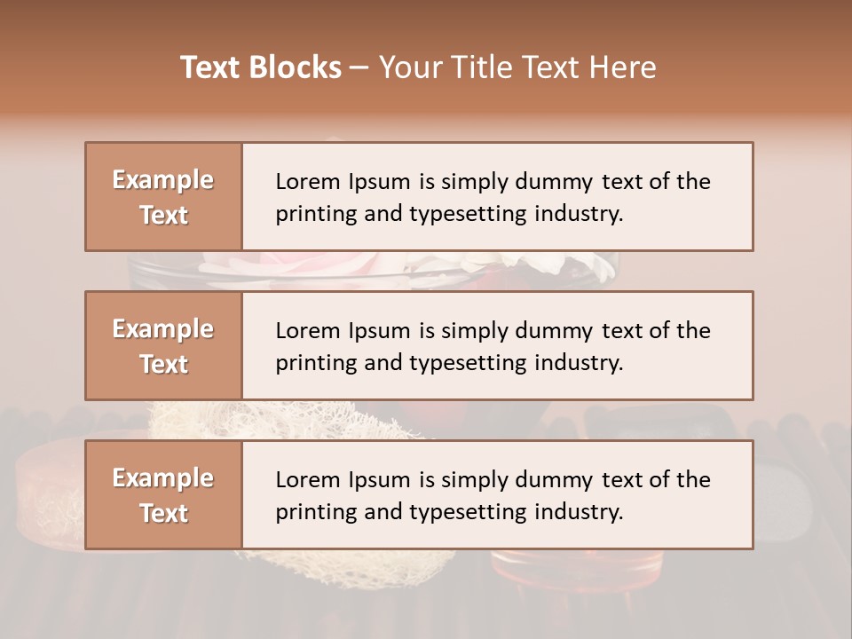 Candle Red Isolated PowerPoint Template