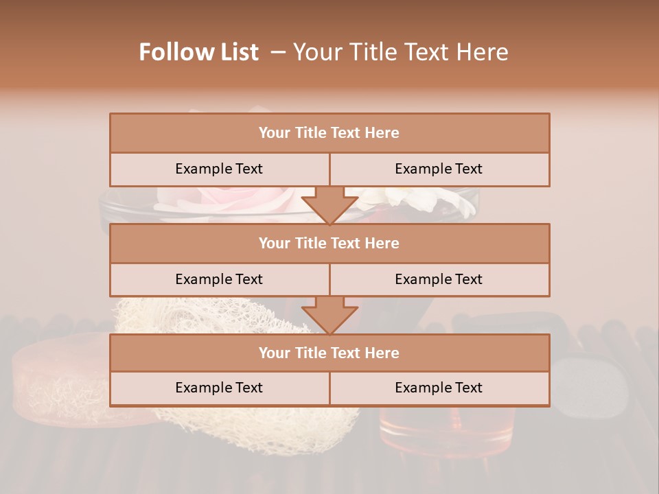 Candle Red Isolated PowerPoint Template
