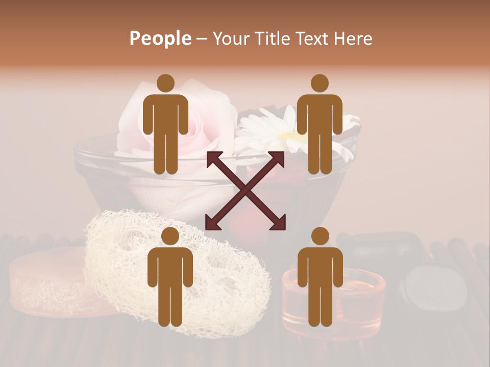 Candle Red Isolated PowerPoint Template