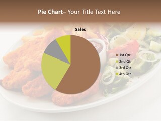 Objects Food Plate PowerPoint Template