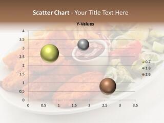 Objects Food Plate PowerPoint Template