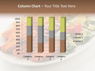 Objects Food Plate PowerPoint Template