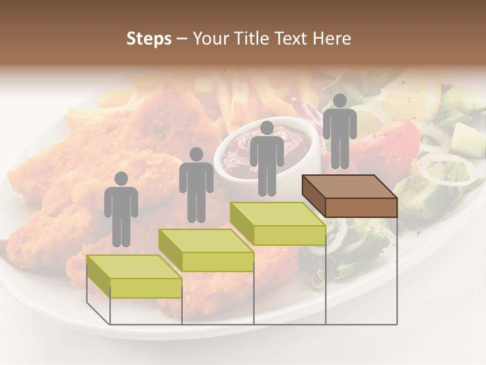 Objects Food Plate PowerPoint Template