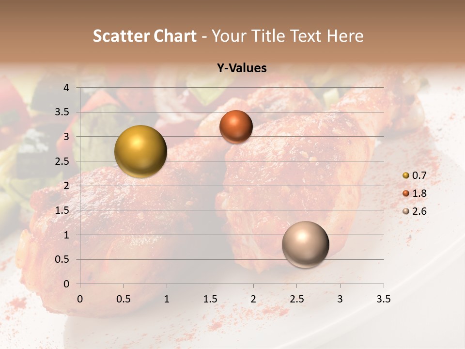 Garnish Fried Plate PowerPoint Template