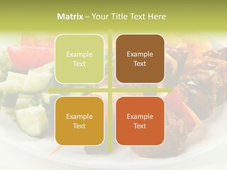 Dinner Meat Chicken PowerPoint Template