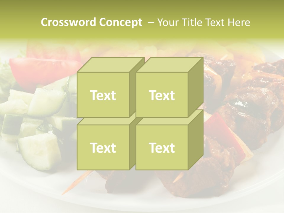 Dinner Meat Chicken PowerPoint Template