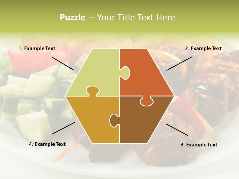 Dinner Meat Chicken PowerPoint Template