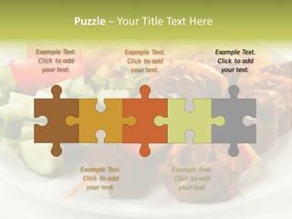 Dinner Meat Chicken PowerPoint Template