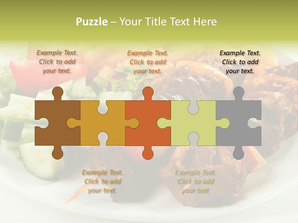 Dinner Meat Chicken PowerPoint Template