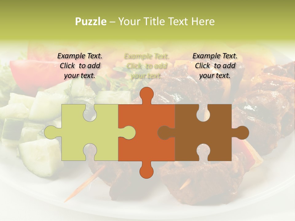 Dinner Meat Chicken PowerPoint Template