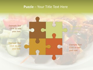 Dinner Meat Chicken PowerPoint Template