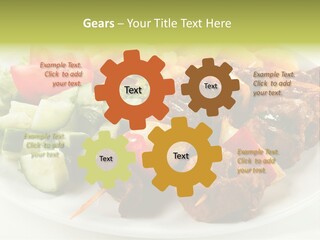 Dinner Meat Chicken PowerPoint Template