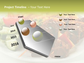 Dinner Meat Chicken PowerPoint Template