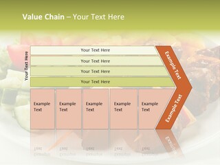 Dinner Meat Chicken PowerPoint Template