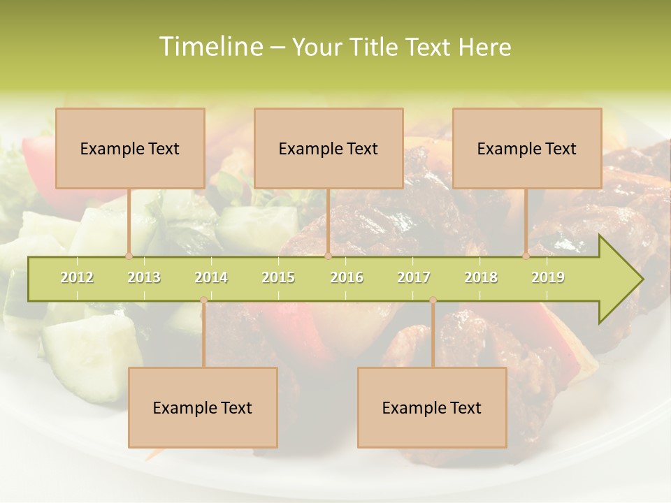 Dinner Meat Chicken PowerPoint Template