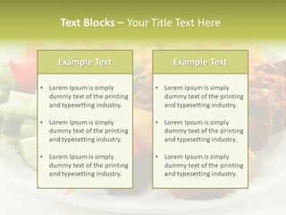 Dinner Meat Chicken PowerPoint Template