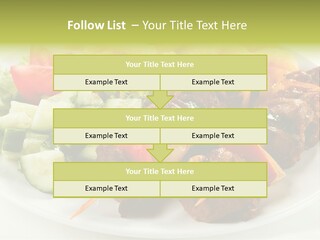 Dinner Meat Chicken PowerPoint Template