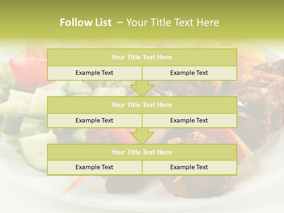 Dinner Meat Chicken PowerPoint Template