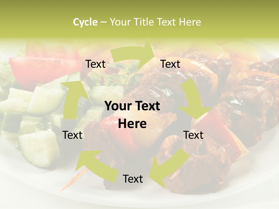 Dinner Meat Chicken PowerPoint Template