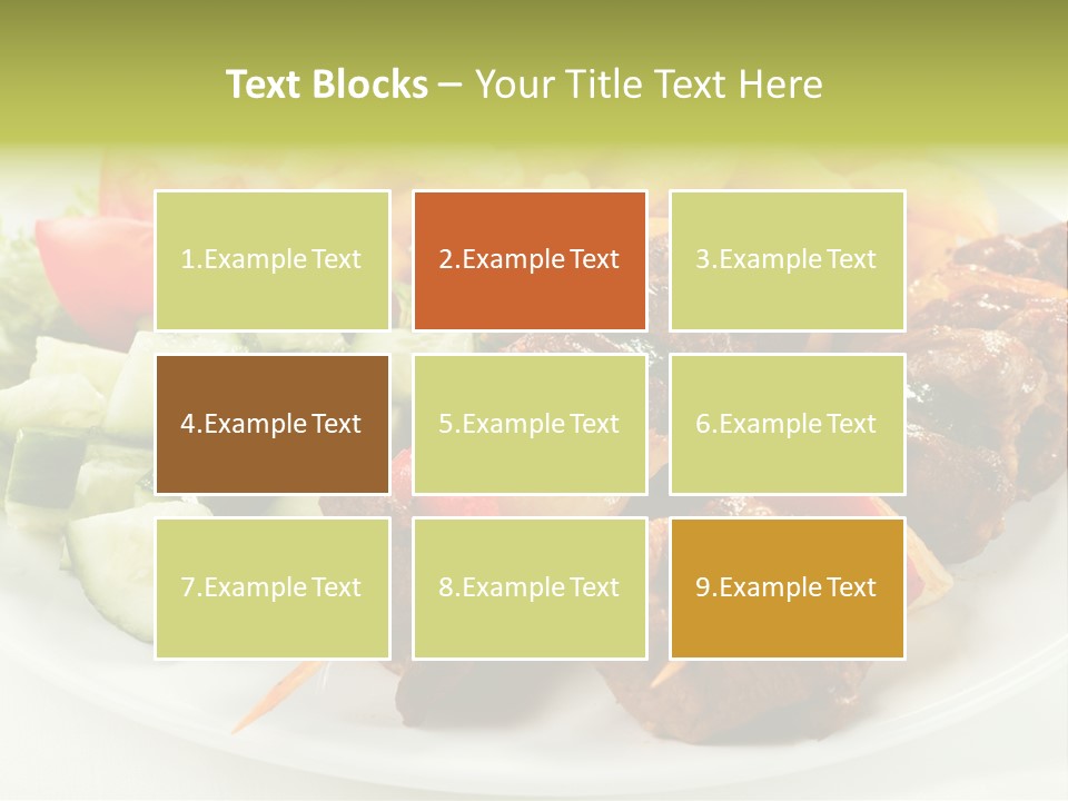 Dinner Meat Chicken PowerPoint Template