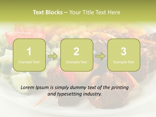 Dinner Meat Chicken PowerPoint Template