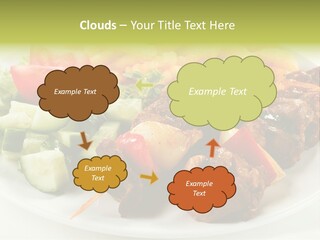 Dinner Meat Chicken PowerPoint Template