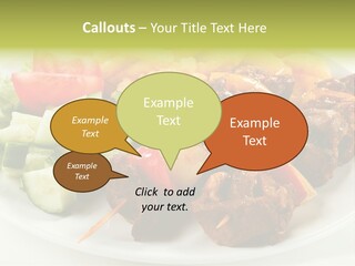 Dinner Meat Chicken PowerPoint Template