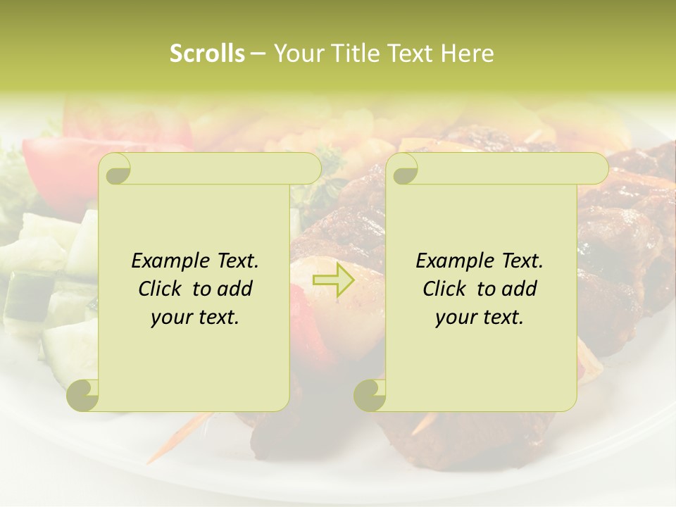 Dinner Meat Chicken PowerPoint Template