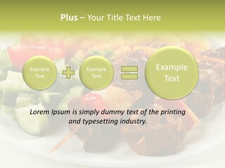 Dinner Meat Chicken PowerPoint Template