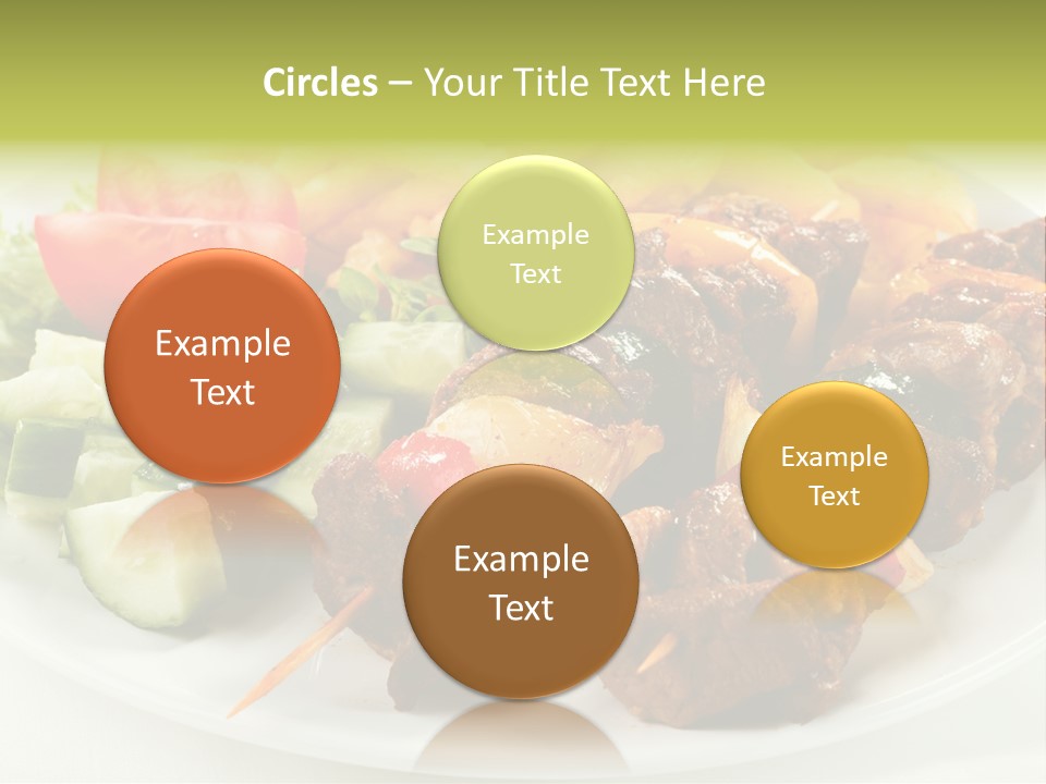 Dinner Meat Chicken PowerPoint Template