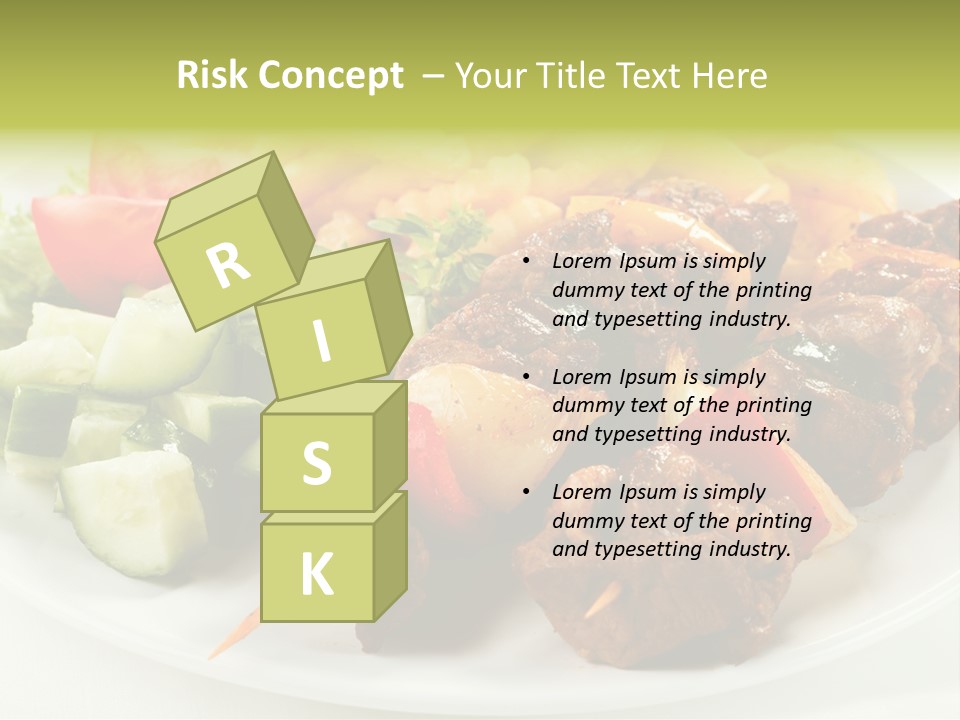 Dinner Meat Chicken PowerPoint Template