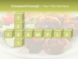 Dinner Meat Chicken PowerPoint Template