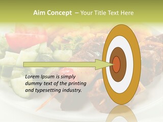 Dinner Meat Chicken PowerPoint Template