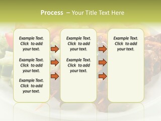 Dinner Meat Chicken PowerPoint Template
