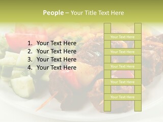 Dinner Meat Chicken PowerPoint Template