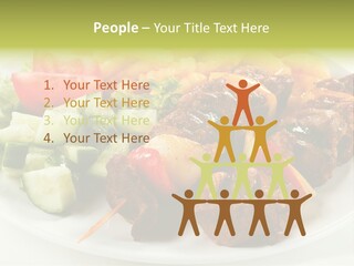 Dinner Meat Chicken PowerPoint Template