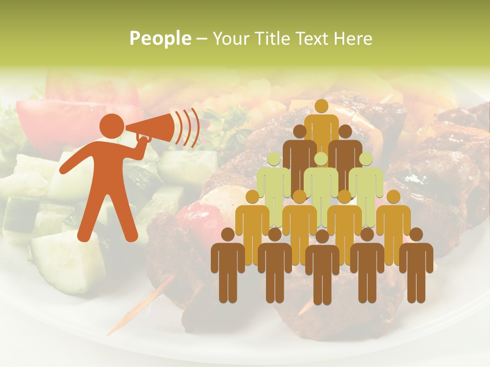 Dinner Meat Chicken PowerPoint Template