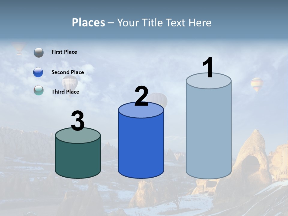 Cones Formation Cave PowerPoint Template