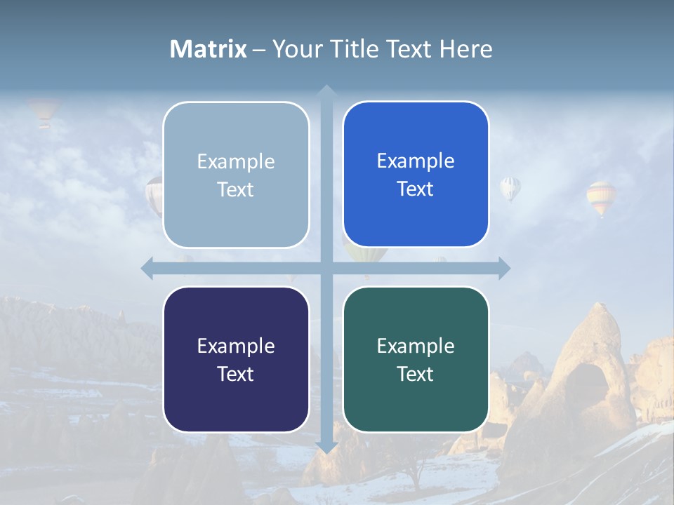 Cones Formation Cave PowerPoint Template
