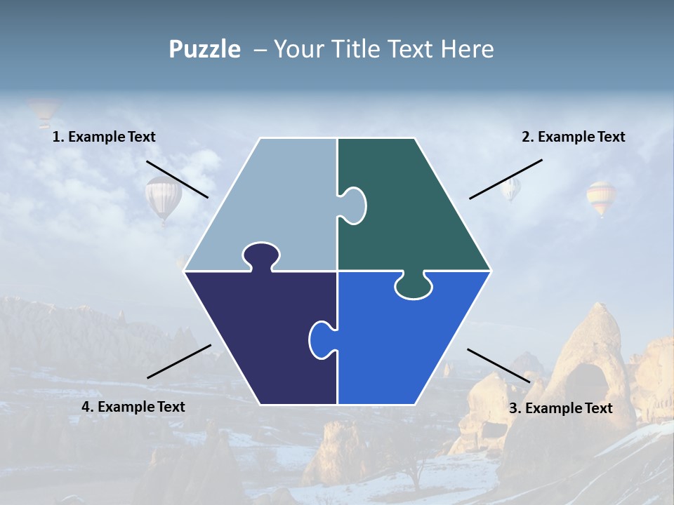 Cones Formation Cave PowerPoint Template