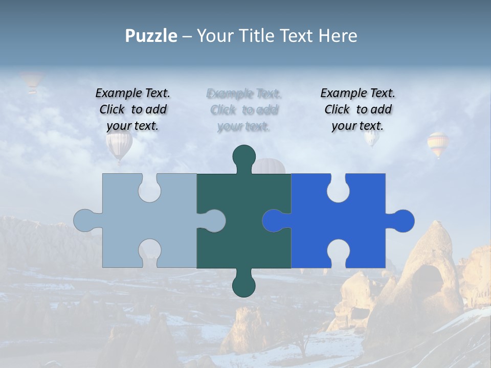 Cones Formation Cave PowerPoint Template