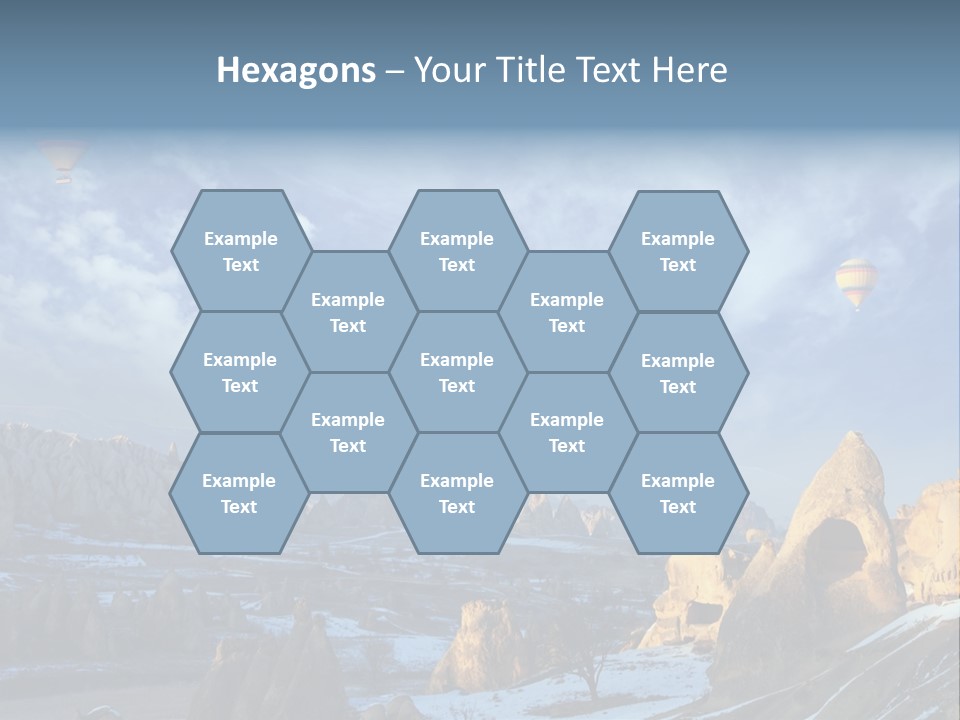 Cones Formation Cave PowerPoint Template