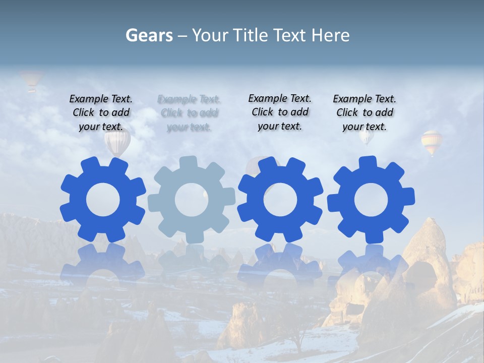 Cones Formation Cave PowerPoint Template