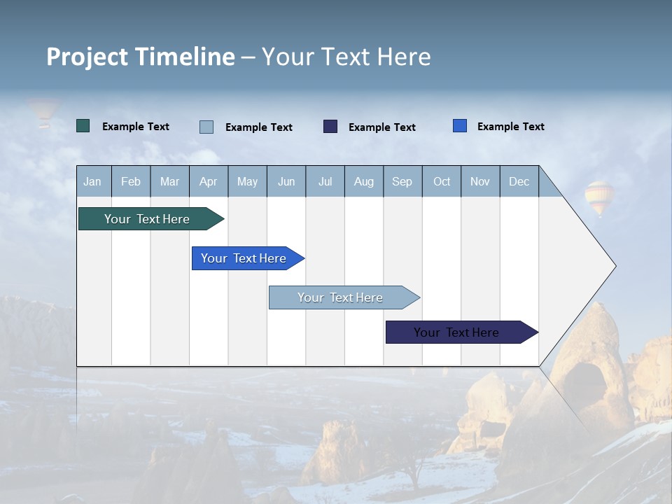 Cones Formation Cave PowerPoint Template
