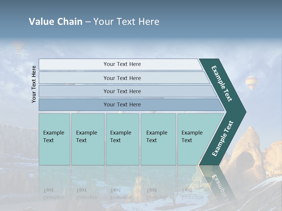 Cones Formation Cave PowerPoint Template