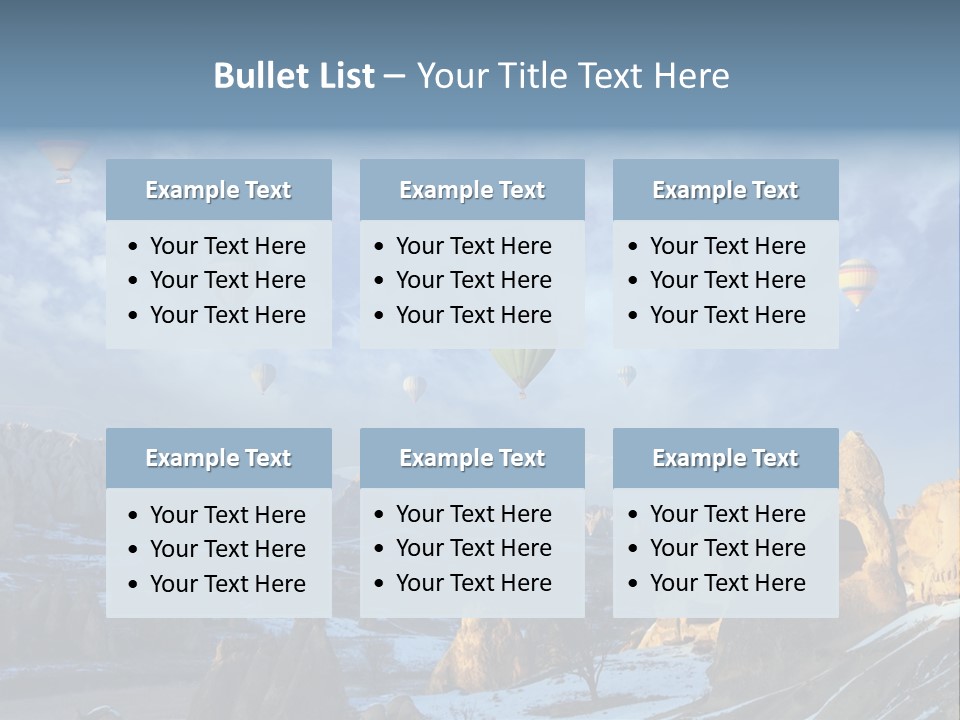 Cones Formation Cave PowerPoint Template